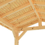 Pergola de madera Modelo Onega dos aguas