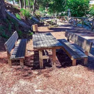 Mesa picnic Modelo Sencillo